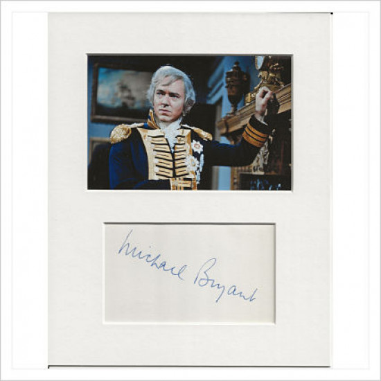 Michael Bryant signed genuine signature autograph display AFTAL