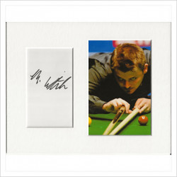 Michael White signed genuine signature autograph display AFTAL