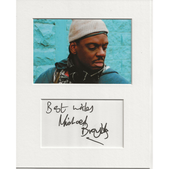 Michael Broughton signed genuine signature autograph display UACC RD AFTAL