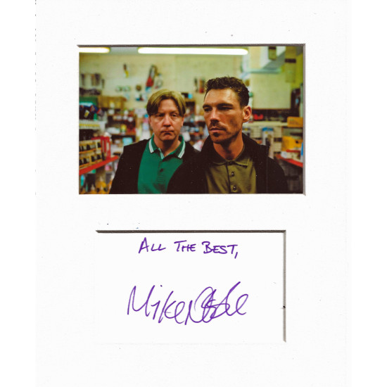 Mike Noble signed genuine signature autograph display UACC RD MANUSCRIPT SOCIETY
