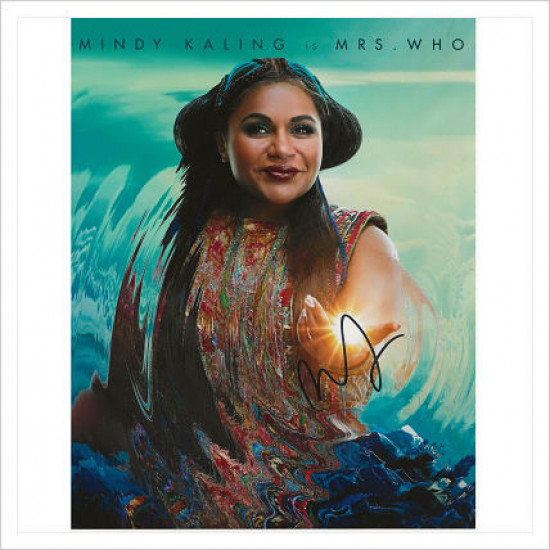 Mindy Kaling signed genuine signature autograph photo AFTAL