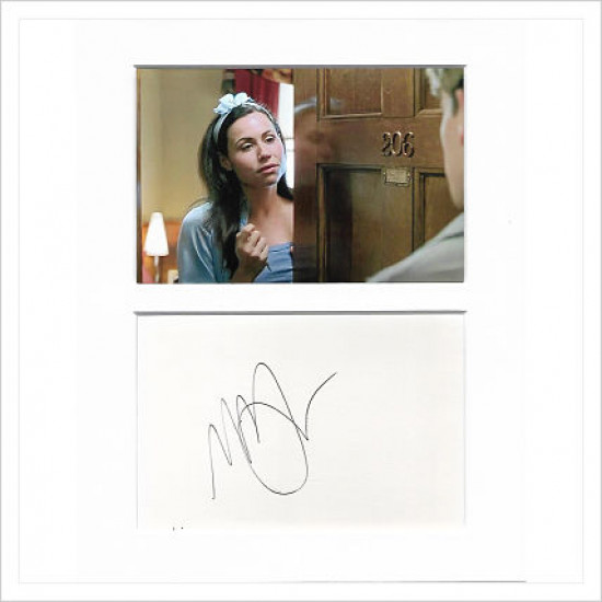 Minnie Driver signed genuine signature autograph display AFTAL