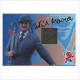 Patrick Macnee signed genuine signature autograph costume card AFTAL (PM-2)