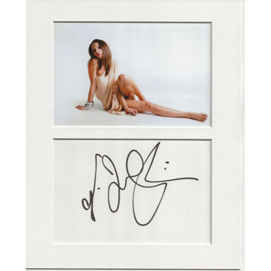 Natalie Imbruglia signed genuine signature autograph display UACC RD AFTAL