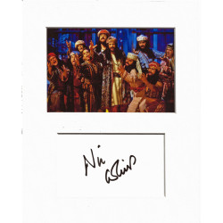 Nicholas Colicos signed genuine signature autograph display UACC RD MANUSCRIPT SOCIETY
