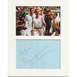 Nigel Havers signed genuine signature autograph display UACC RD AFTAL