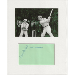 Nigel Illingworth signed genuine signature autograph display UACC RD AFTAL