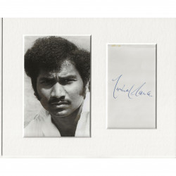 Nirmal Nanan signed genuine signature autograph display AFTAL