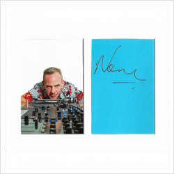 Fatboy Slim signed genuine signature autograph display AFTAL