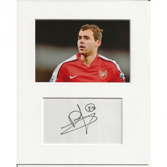 Amaury Bischoff signed genuine signature autograph display AFTAL