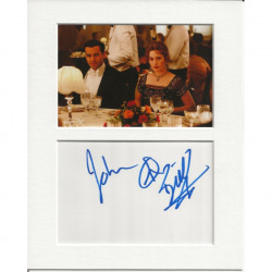 Billy Zane signed genuine signature autograph display AFTAL