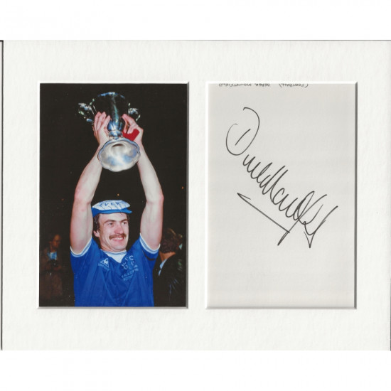 Derek Mountfield signed genuine signature autograph display AFTAL