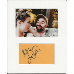 Joe Duttine signed genuine signature autograph display AFTAL