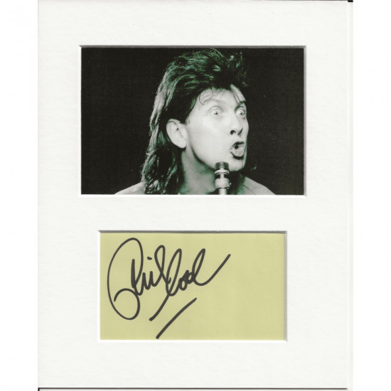 Phil Cool signed genuine signature autograph display AFTAL