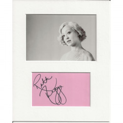 Ruth Negga signed genuine signature autograph display AFTAL