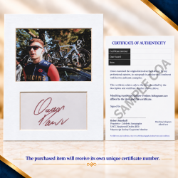 Owain Doull signed genuine signature autograph display UACC RD MANUSCRIPT SOCIETY