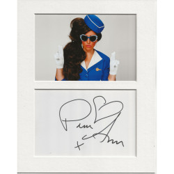 Pam Ann signed genuine signature autograph display UACC RD AFTAL