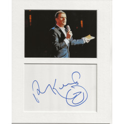 Patrick Kielty signed genuine signature autograph display UACC RD AFTAL