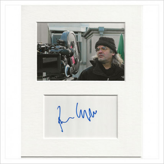 Paul Greengrass signed genuine signature autograph display AFTAL
