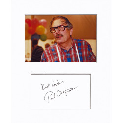 Paul Chapman signed genuine signature autograph display UACC RD MANUSCRIPT SOCIETY