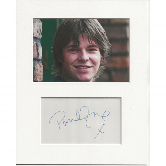 Paul Fox signed genuine signature autograph display AFTAL