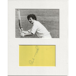 Paul Todd signed genuine signature autograph display UACC RD AFTAL