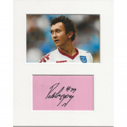 Peter Gregory signed genuine signature autograph display AFTAL