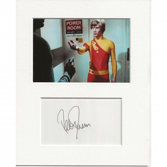 Peter Duncan signed genuine signature autograph display UACC RD AFTAL