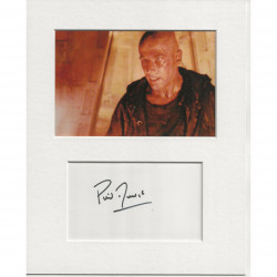 Phil Davis signed genuine signature autograph display UACC RD AFTAL