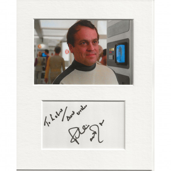 Philip Madoc signed genuine signature autograph display AFTAL