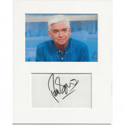 Phillip Schofield signed genuine signature autograph display AFTAL