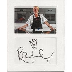 Rachel Allen signed genuine signature autograph display UACC RD MANUSCRIPT SOCIETY