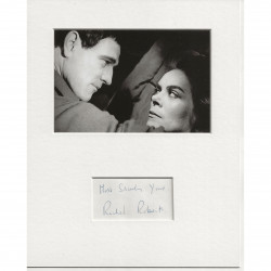 Rachel Roberts signed genuine signature autograph display AFTAL