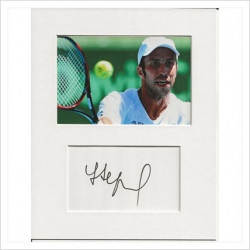 Radek Stepanek signed genuine signature autograph display AFTAL