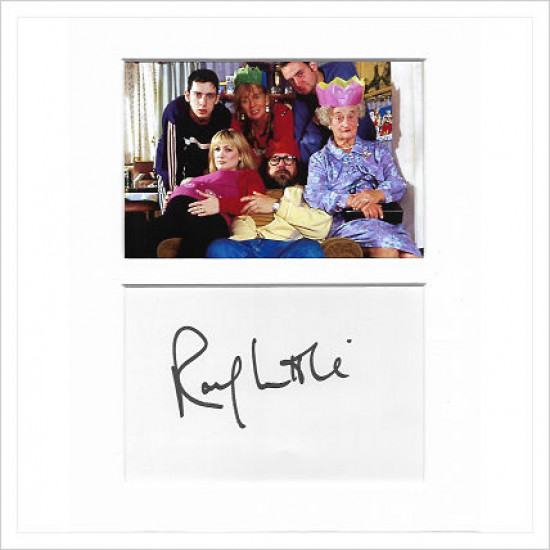 Ralf Little signed genuine signature autograph display AFTAL