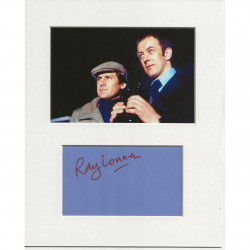 Ray Lonnen signed genuine signature autograph display UACC RD AFTAL