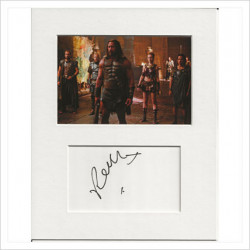 Reece Ritchie signed genuine signature autograph display AFTAL
