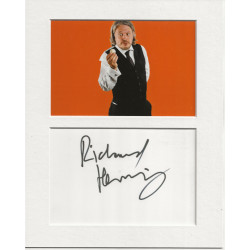 Richard Herring signed genuine signature autograph display UACC RD AFTAL
