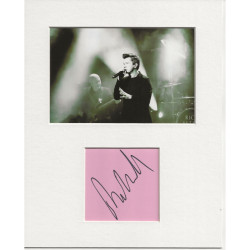 Rick Astley signed genuine signature autograph display UACC RD AFTAL