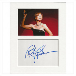 Rita Rudner signed genuine signature autograph display AFTAL