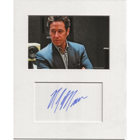 Rob Morrow signed genuine signature autograph display UACC RD MANUSCRIPT SOCIETY