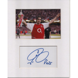 Robert Pires signed genuine signature autograph display UACC RD MANUSCRIPT SOCIETY