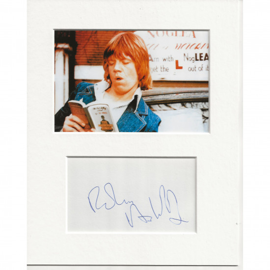 Robin Askwith signed genuine signature autograph display UACC RD AFTAL
