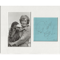 Rod Hull signed genuine signature autograph display UACC RD MANUSCRIPT SOCIETY