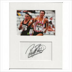 Roger Black signed genuine signature autograph display AFTAL