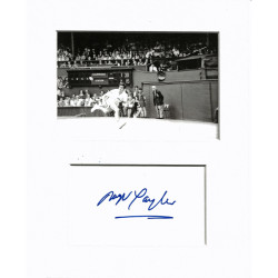 Roger Taylor signed genuine signature autograph display UACC RD MANUSCRIPT SOCIETY