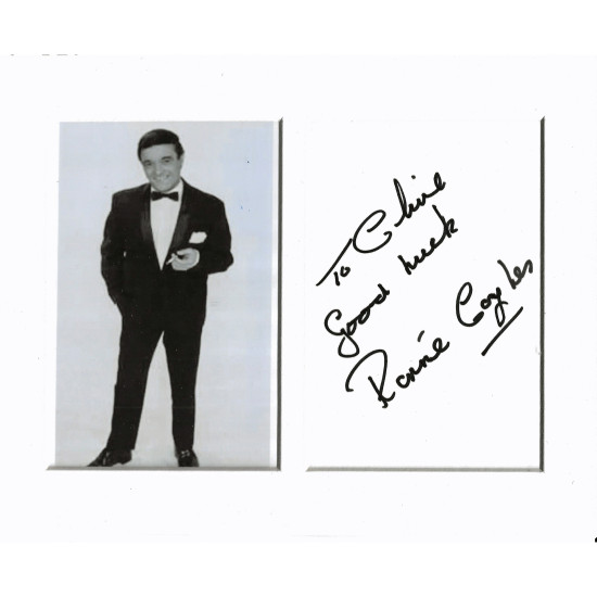 Ronne Coyles signed genuine signature autograph display UACC RD MANUSCRIPT SOCIETY