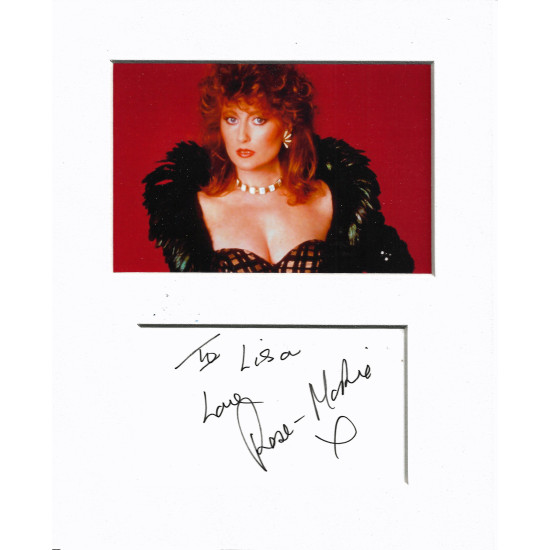 Rose-Marie signed genuine signature autograph display UACC RD MANUSCRIPT SOCIETY