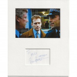 Russell Boulter signed genuine signature autograph display AFTAL