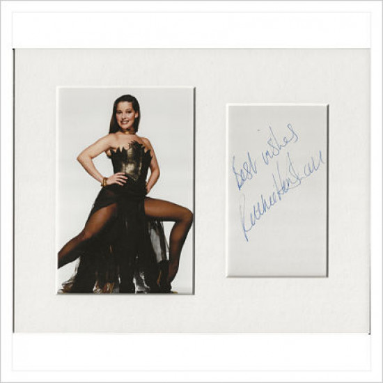 Ruthie Henshall signed genuine signature autograph display AFTAL